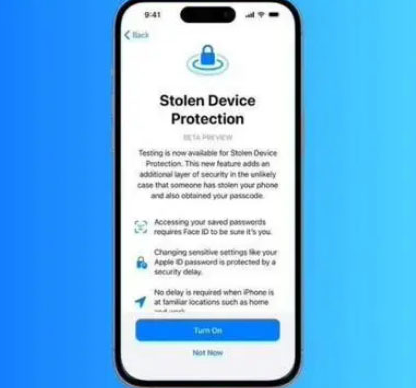 东兴苹果授权维修店分享被盗设备保护功能开启方法 