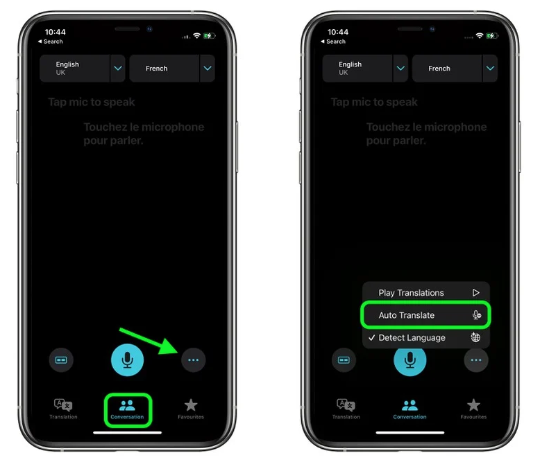 东兴苹果手机维修分享iOS 15 “翻译” App 新改进 